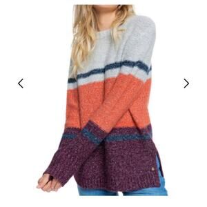 Roxy Back To Essentials Pullover Sweater Size Large